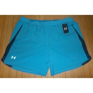 MENS UNDER ARMOUR 7" HEAT GEAR ATHLETIC SHORTS~BLUE~SZ 3XL~NWT